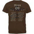 thumbnail image 2 of Travis Tritt Men's Tattoo Logo Lion 2009 Tour Short Sleeve T Shirt, 2 of 2