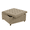 Camel, variant on Tufted Storage Ottoman with Nailhead Trim Square Upholstered Coffee Table
