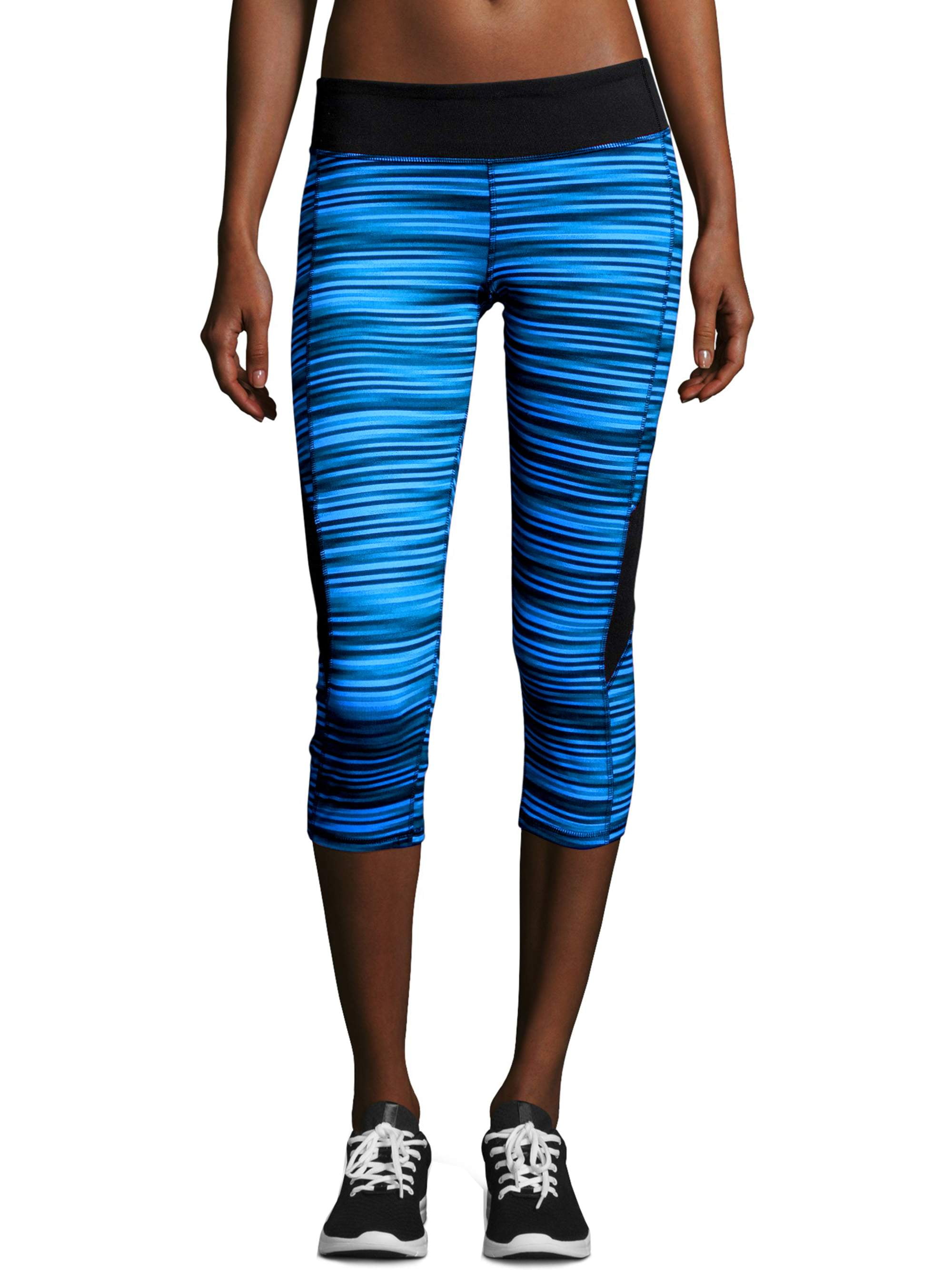 Hanes Sport Women's Performance Color Blocked Capri Leggings