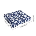 thumbnail image 3 of Taicans Bohemian Square Chair Cushion 16in Thick Tufted Seat Cushion Ethnic Print Floor Pillow Non-Slip Thickened Chair Pad for Home Decor Living Room Patio office, 3 of 6