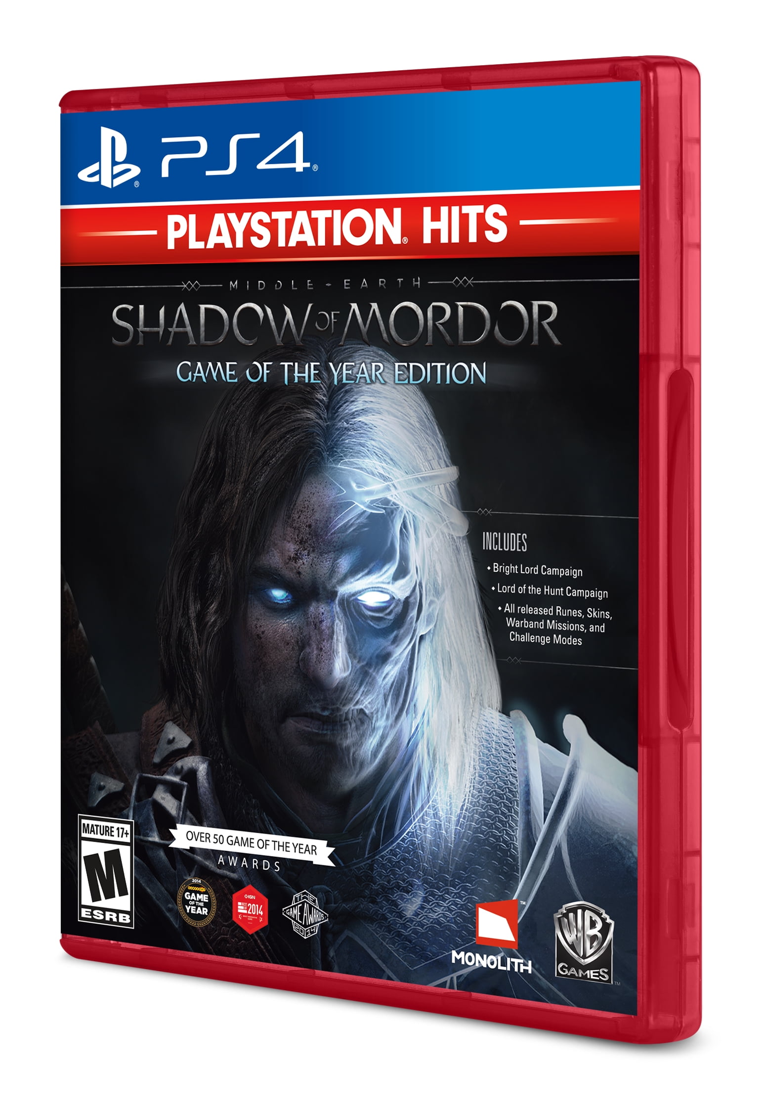 PlayStation 4 : Middle Earth: Shadow of Mordor - PlaySta VideoGames  883929319695 