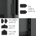 thumbnail image 4 of Estuche de Transporte para Switch 2, Kit de Accesorios 9 en 1, de Silicona con Asa y Protector de Pantalla A Prueba de Polvo., 4 of 6