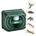 thumbnail image 1 of Repelente de pájaros ultrasónico para exteriores, repelente de animales ultrasónico con sensor de movimiento, 1 of 5