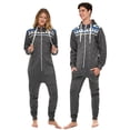 thumbnail image 2 of Skylinewears Jumpsuits Unisex Sleepwears One Piece Non Footed Pajama Adult Playsuit, 2 of 5