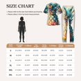 thumbnail image 5 of Womens Pajamas Set Short Sleeve and Pants 2 Piece PJ Sets Soft Comfy Loungewear, Watercolor Pineapple Art, 5 of 6
