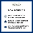 thumbnail image 3 of Franzia Merlot Red Wine, 3 L Bag in Box, 13% ABV, 3 of 7
