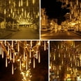 Star Meteor Shower Rain Lights, 30cm 8 Tubes 144 LED Valentine Lights
