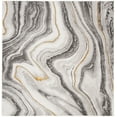 thumbnail image 6 of SAFAVIEH Craft Angjelko Abstract Area Rug, Grey/Gold, 6'7" x 6'7" Square, 6 of 9