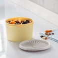 thumbnail image 6 of Tupperware Heritage 3.5-Cup Food Storage Canister with Lid, Yellow, 6 of 9