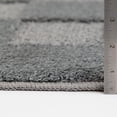 thumbnail image 2 of Rug Ease Checkerboard Grey Machine Washable Area Rug, 2 of 6