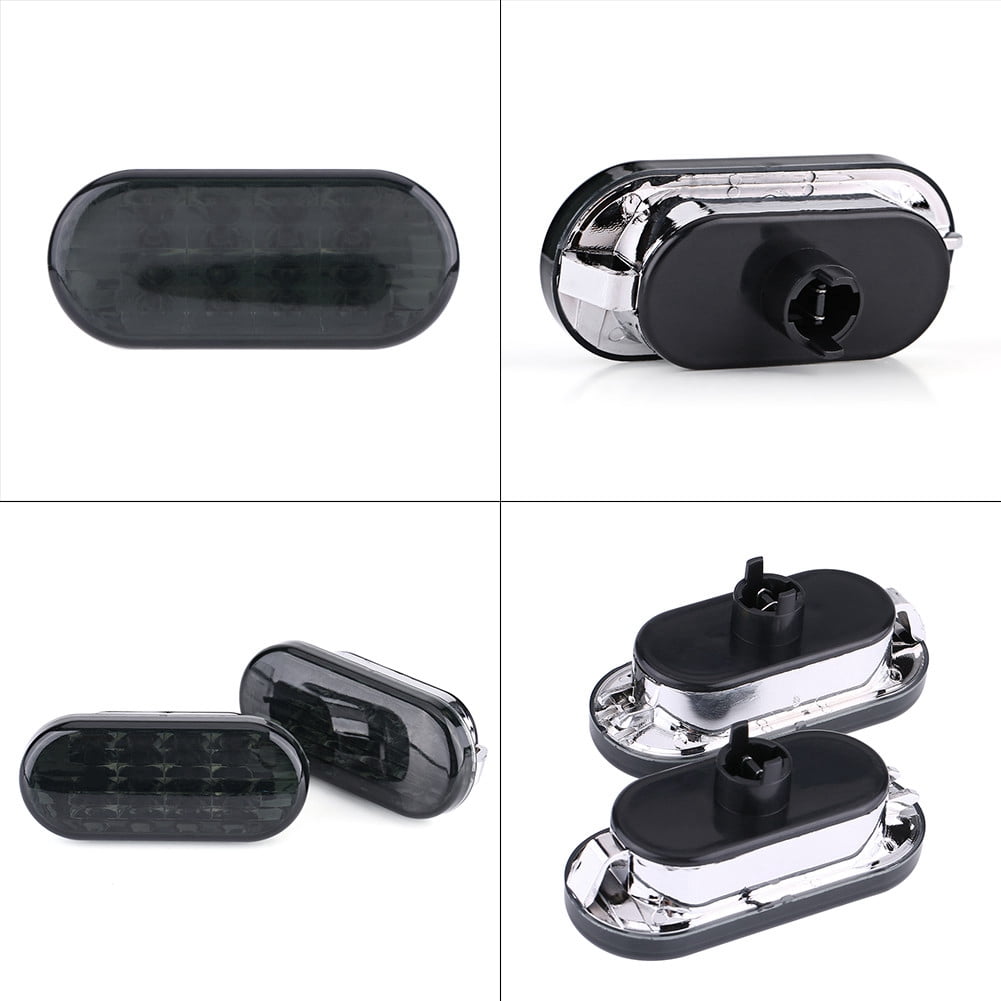 Kit Feux Marqueurs Latéraux LED Ambre à Lentille Fumée - Compatible Chevrolet Blazer 2019+, Neuf