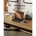 thumbnail image 5 of YSAGi Leather Desk Pad Protector, Office Desk Mat, Large Mouse Pad, Non-Slip PU Leather Desk Blotter, Laptop Desk Pad, Waterproof Desk Writing Pad for Office and Home (Black, 23.6" x 13.8"), 5 of 10