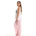 thumbnail image 3 of Just Love Womens Pant Set  Soft, Relaxing Sleepwear Pajamas (White - Bride, 3X), 3 of 5