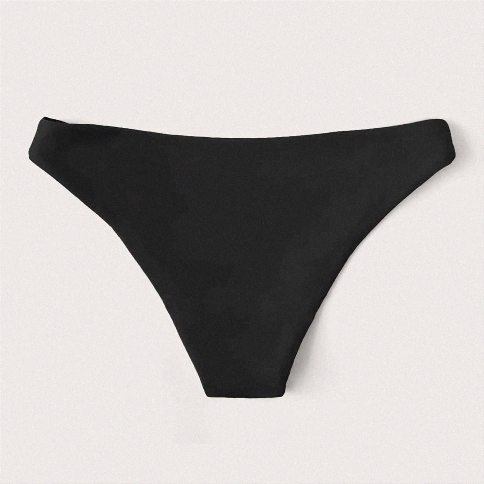 HCNTES Period Swimwear Leakproof Menstrual Bikini Waterproof Bottom UPF 50+ Swim Brief Light Flow - Teens Girls Women(Black,M)