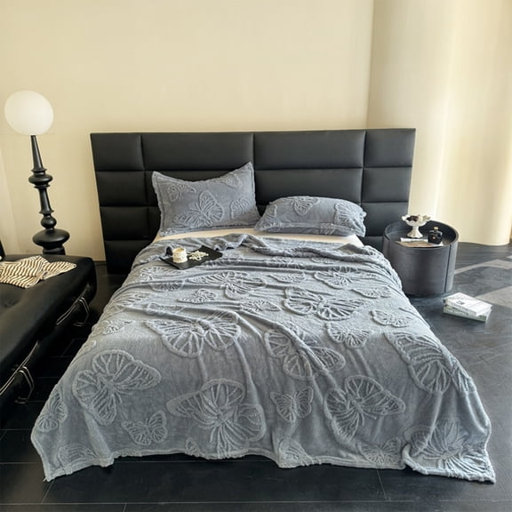 Summer Cooler Quilt Double Sided, Usupdd Ice Blanket Absorbs Heat for Hot Sleepers, Cooling Fiber All-Season Summer Quilt for Adults Children, Navy