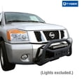 thumbnail image 4 of TG-GD6N60168 Front Bumper Guard Compatible With 2004-2015 Titan (Excl. XD Models) | Textured Black | Light Mount | Bull Bar, 4 of 9