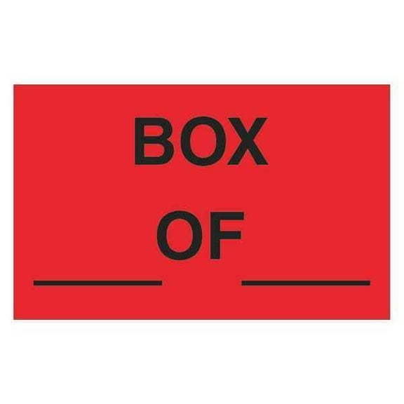 Tape Logic Label,Box,of,1 1/4x2" DL1158