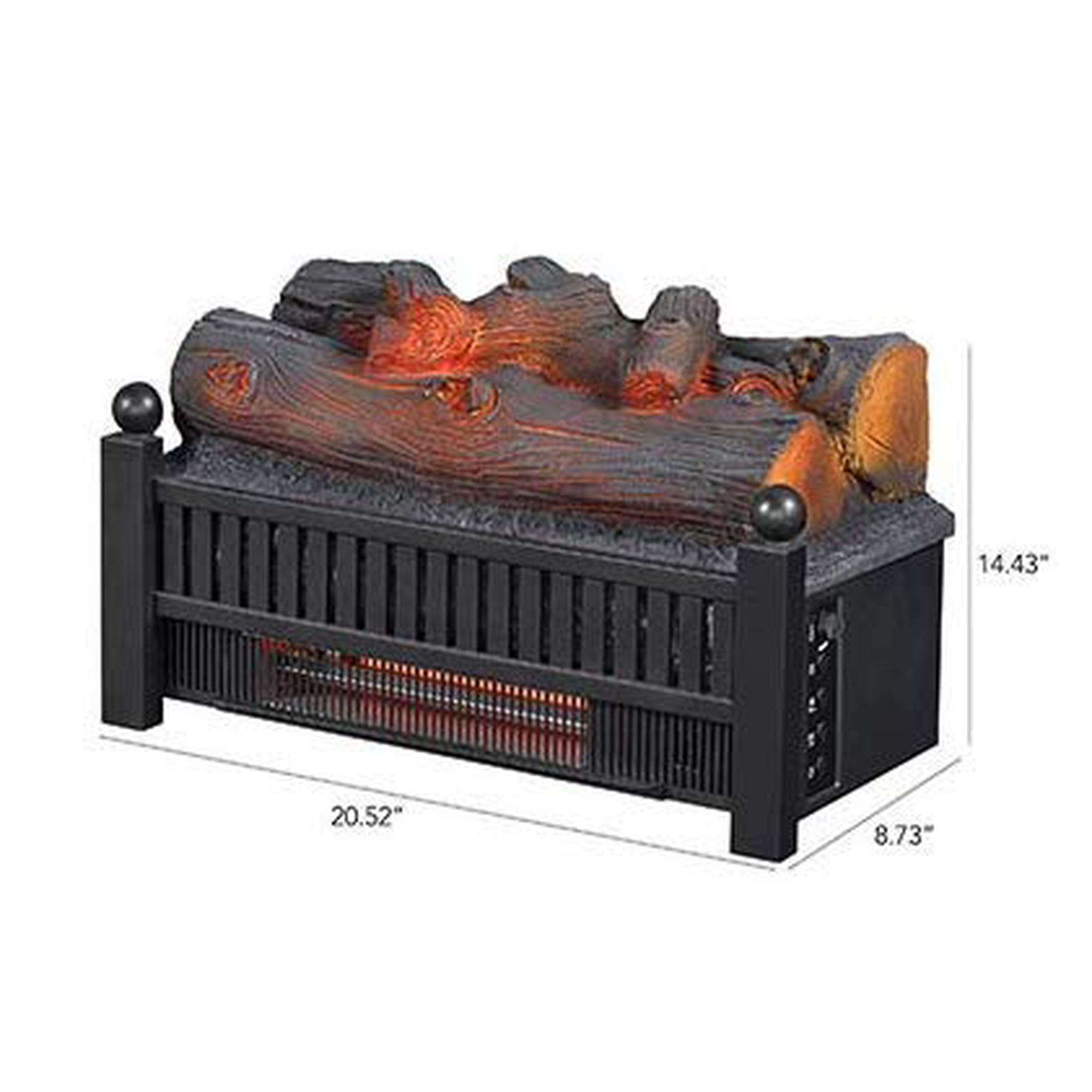 Duraflame ElectricLog Set Heater (Infrared with Sound) | Walmart Canada