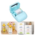 thumbnail image 1 of Label Printer, High Speed  Thermal Label Printer 203dpi BT Blue with Paper for Retail, 1 of 7