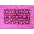 thumbnail image 1 of Ahgly Company Indoor Rectangle Oriental Pink Industrial Area Rugs, 7' x 10', 1 of 4