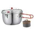 thumbnail image 3 of veasfak Stainless Steel Pressure Cooking Pot Instant Cooking Pot Fast Cooking Pressure Double handle, 3 of 9