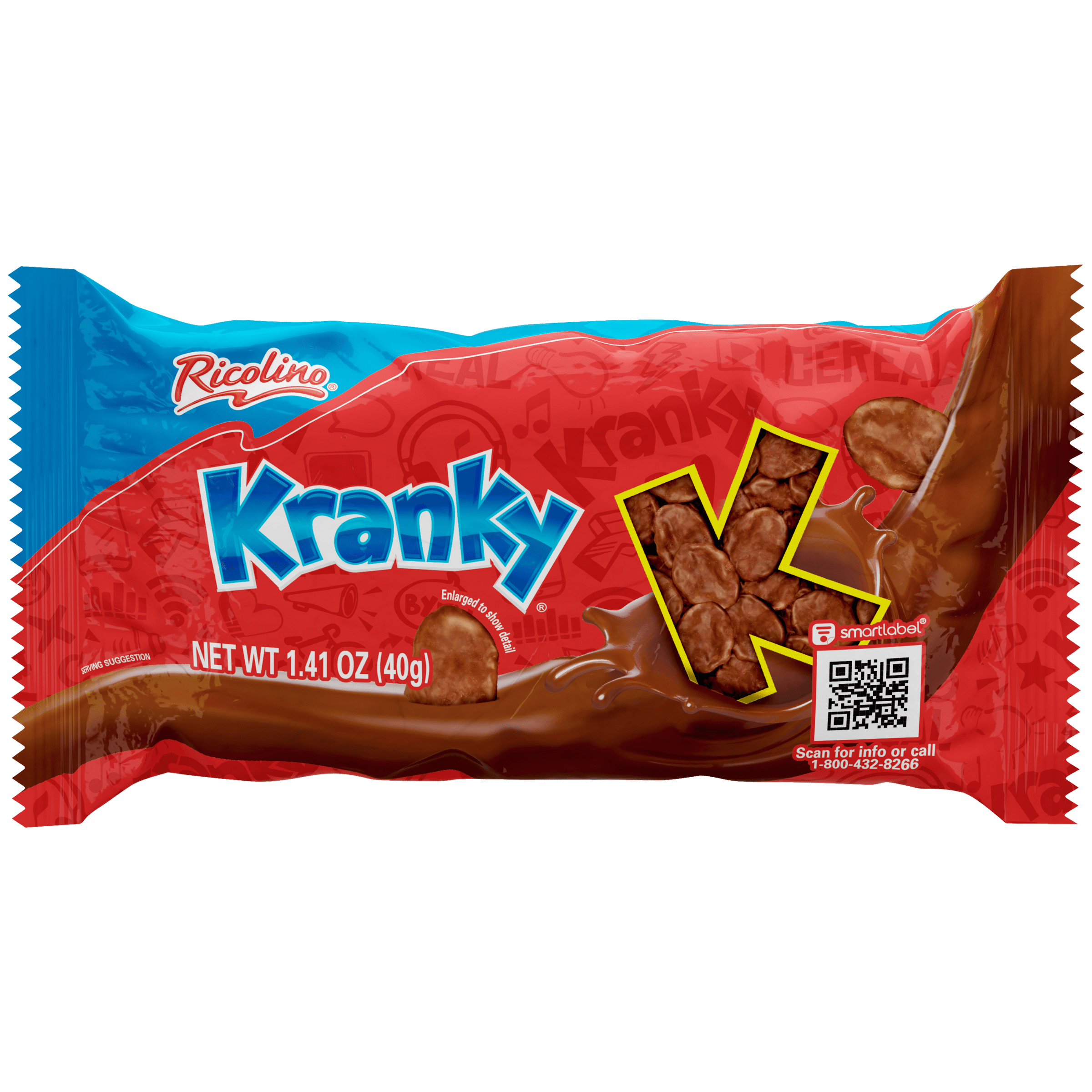 Ricolino Kranky Chocolate Corn Flakes - 10 Pack Of 14.1oz Mexican Candy Snacks