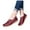 Wine, variant on Slip On Loafers For Women Waterproof Non Slip Comfort Walking Shoes Casual Slip-On Flats Dress Shoes