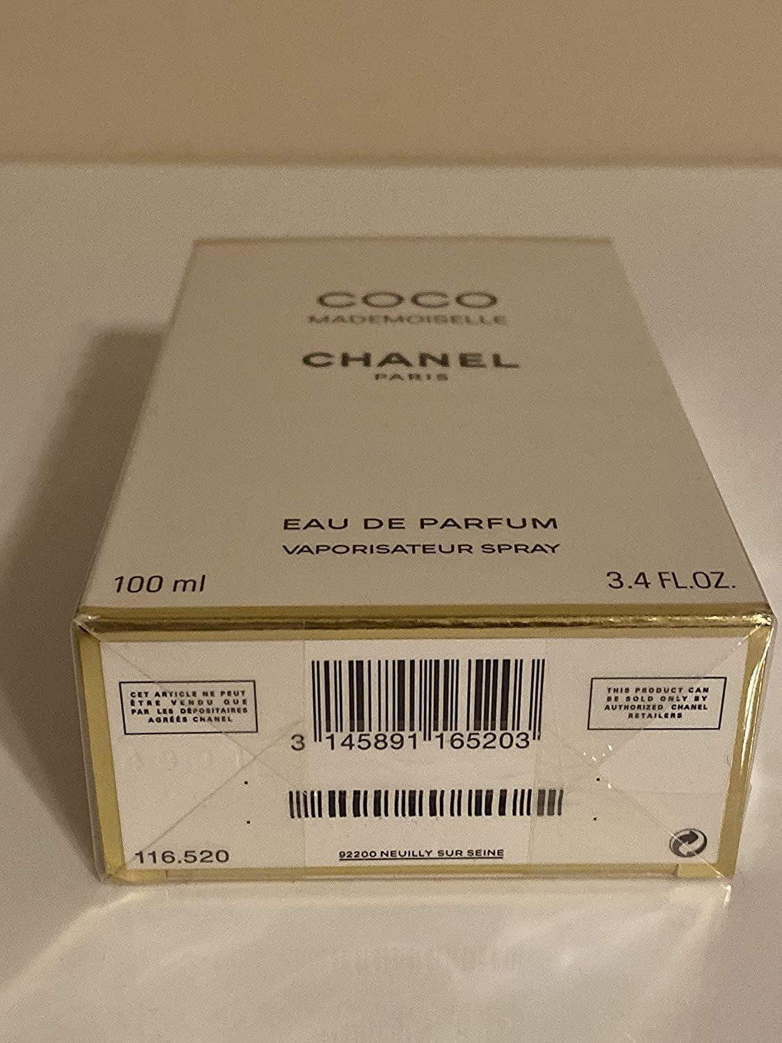 COCO by CHANEL 3.4 FL oz/ 100 ML Eau De Toilette Spray In Box No Sealed