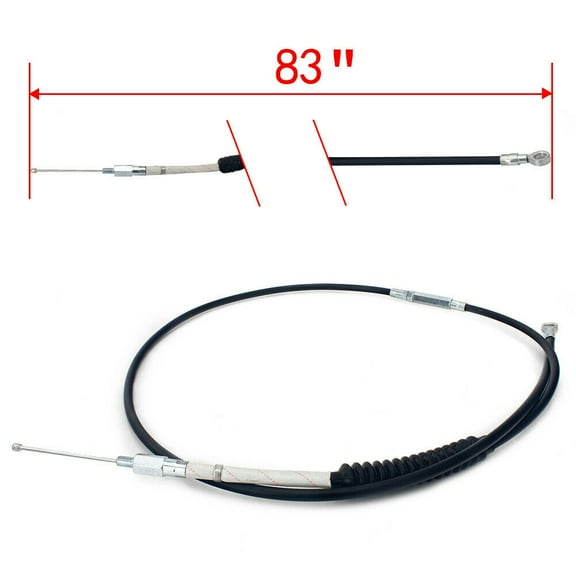 83" PVC Clutch Cable for Harley Sportster Heritage Softail Road King Glide Dyna