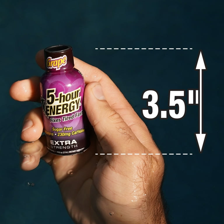 5-hour ENERGY Extra Strength Shots, Grape Flavor, 10 Count
