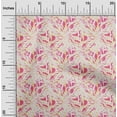 thumbnail image 2 of oneOone Viscose Jersey Pink Fabric Abstract Floral Diy Clothing Quilting Fabric Print Fabric By Yard 60 Inch Wide, 2 of 5