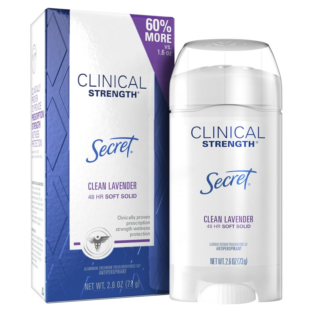 Secret Clinical Strength Antiperspirant DeodorantSoft Solid Clean