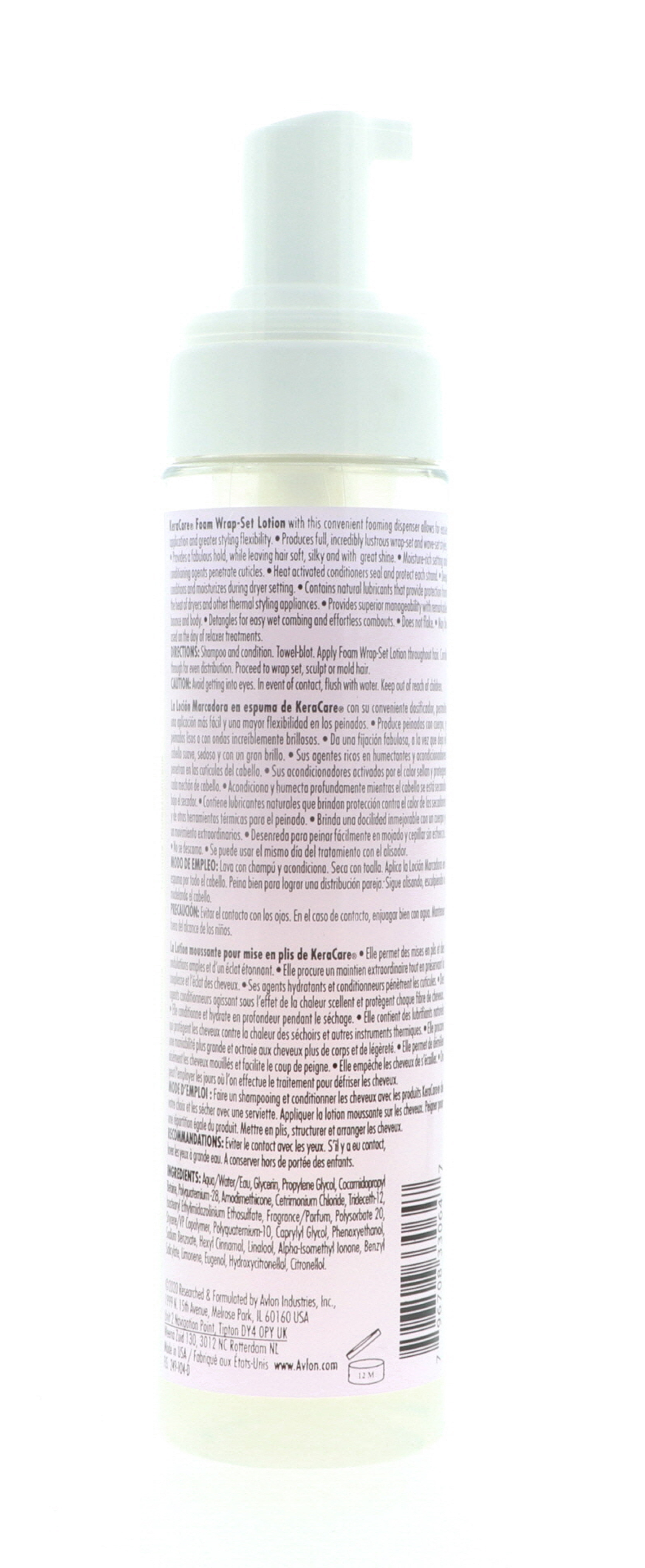 Avlon KeraCare Foam Wrap-Set Lotion - Thumbnail 2
