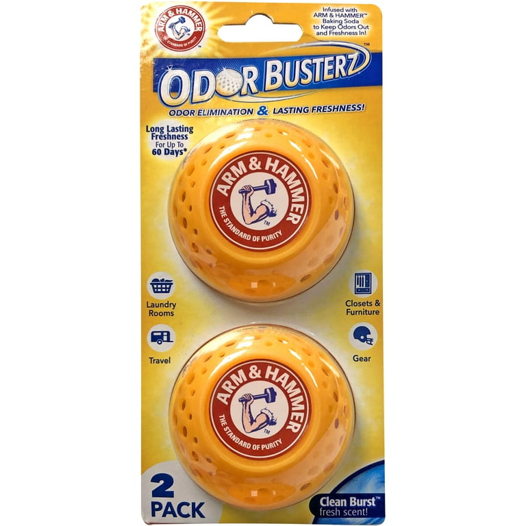 General Arm & Hammer 2pk Odor Busterz Air Freshener Deodorizer for