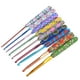 thumbnail image 5 of Juego de 9 agujas de ganchillo con asas ergonómicas, agujas, accesorios para manualidades DIY para mujeres, 5 of 12