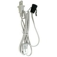 thumbnail image 2 of National Artcraft® 6' White Replacement Lamp Cord with Clip-In Candelabra Socket and Rotary Switch (Pkg/1), 2 of 3
