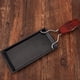 thumbnail image 4 of GOOHOCHY 1 juego de comal de metal resistente para barbacoa, antiadherente y anticorrosivo, para exteriores, color negro, 4 of 8