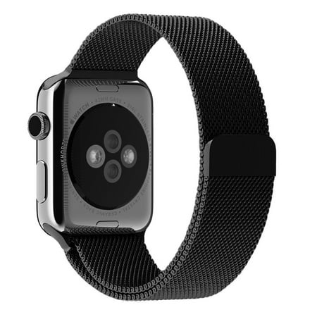 Apple Watch 3 42mm Milanese Loop Stainless Steel Bracelet Strap Bands with Unique Magnet Lock for Apple Watch Series 1 2 & 3