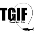 thumbnail image 3 of CafePress - TGIF Fishing Large Mug - 15 oz Ceramic Large White Novelty Mug, 3 of 4
