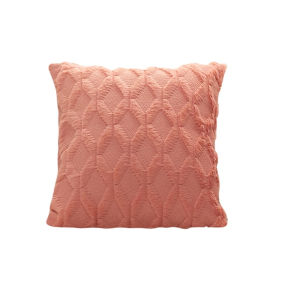 Bescita Plush Pillow Cover Deluxe Decorative Plush Pillow Case Cushion Shell for Sofa