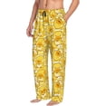 thumbnail image 6 of Sikiie Cool Duck With Yellow Strip Pajama Pants Men, PJ Bottoms, Sleep & Lounge Pants-X-Large, 6 of 6