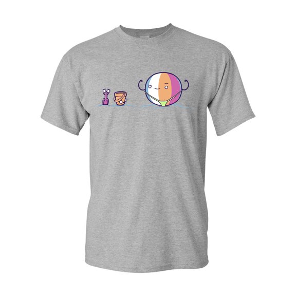 Randy Otter Beach Body DT Adult T-Shirt Tee