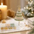 thumbnail image 5 of Fountwell DIY Beaded Christmas Tree Kit 3D Crystal Tree Craft Set for Adults Holiday Gift, 5 of 7