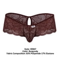 thumbnail image 4 of CandyMan Fashion Style 99907 Color Burgundy Size M, 4 of 5