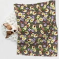 thumbnail image 6 of Naloa Ladybugs And Flowers On A Wooden Dog Blanket, 3 Sizes Cat Blanket for Indoor Cats Large Medium Small Dog Gifts-Medium, 6 of 8