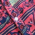 thumbnail image 2 of Mens Hawaiian Shirt Short Sleeve Button Down Tropical Shirts Casual Floral Summer Beach Shirt, 2 of 7