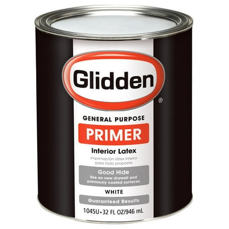 Glidden Interior Latex Primer White 1 Qt Glidden Interior Latex Primer White 1 Qt