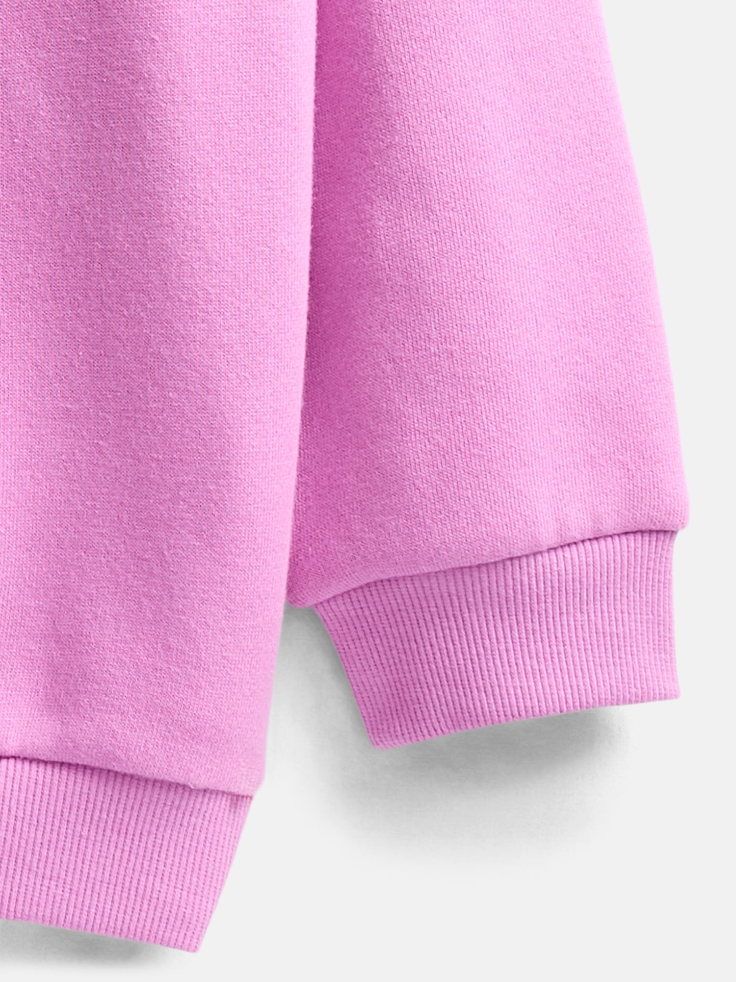 Wonder Nation Toddler Girls Graphic Fleece Crewneck with Long Sleeves, Sizes 12M-5T
