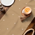 thumbnail image 3 of Easter Bunny Table Runner 60 Inches, Brown Eggs Flowers Rabbits Vintage Dots Plaid Bed Runner Dresser Scarves Tabletop for Indoor Outdoor Parties/Ceremony/Banquet, 13" x 60", 3 of 8
