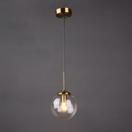 

Litfad Glass Ceiling Light Modern Hanging Light for Dinging Room Bedroom